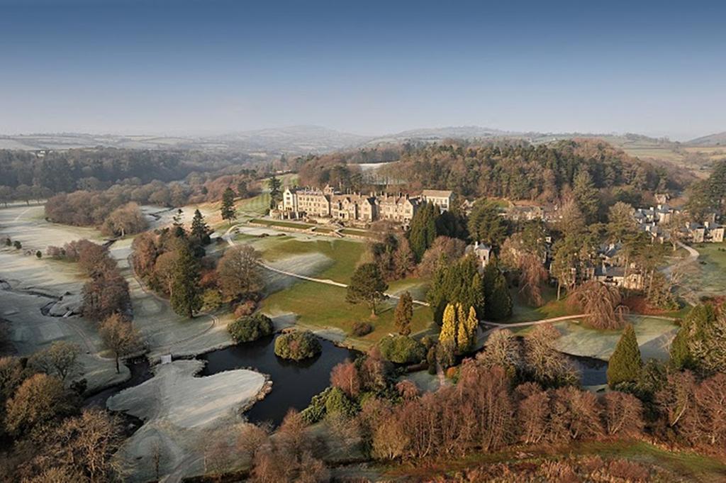 Bovey Castle Hotel aerial image